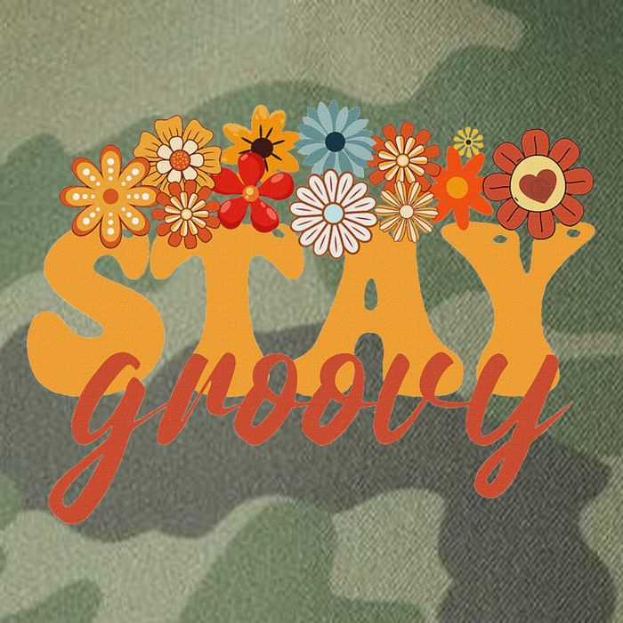 Stay Groovy Flower Power Retro Hippie Vibes Legacy Tie Dye Trucker Hat