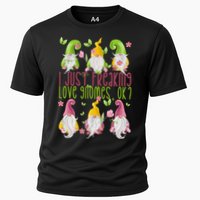 Spring Gnome For Summer I Just Freaking Love Gnomes Performance Shirt