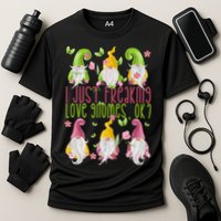 Spring Gnome For Summer I Just Freaking Love Gnomes Performance Shirt