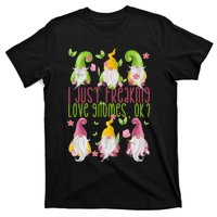 Spring Gnome For Summer I Just Freaking Love Gnomes T-Shirt