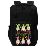 Spring Gnome For Summer I Just Freaking Love Gnomes Impact Tech Backpack