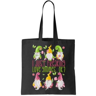 Spring Gnome For Summer I Just Freaking Love Gnomes Bag