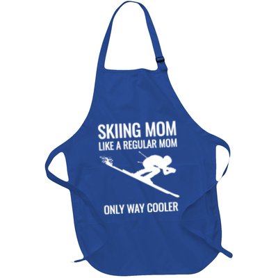 Skier Gift For Mother Who Skis Gift Skiing Mom Funny Gift Apron