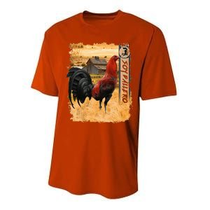 Soy Gallero Gamefowl Rooster Cockfighting Enthusiast Performance Sprint T-Shirt