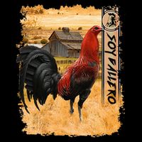 Soy Gallero Gamefowl Rooster Cockfighting Enthusiast Cooling Performance Crew T-Shirt