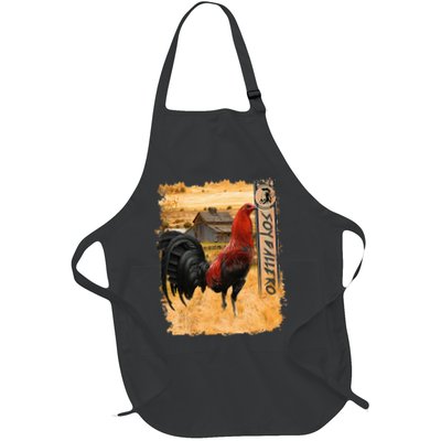 Soy Gallero Gamefowl Rooster Cockfighting Enthusiast Apron