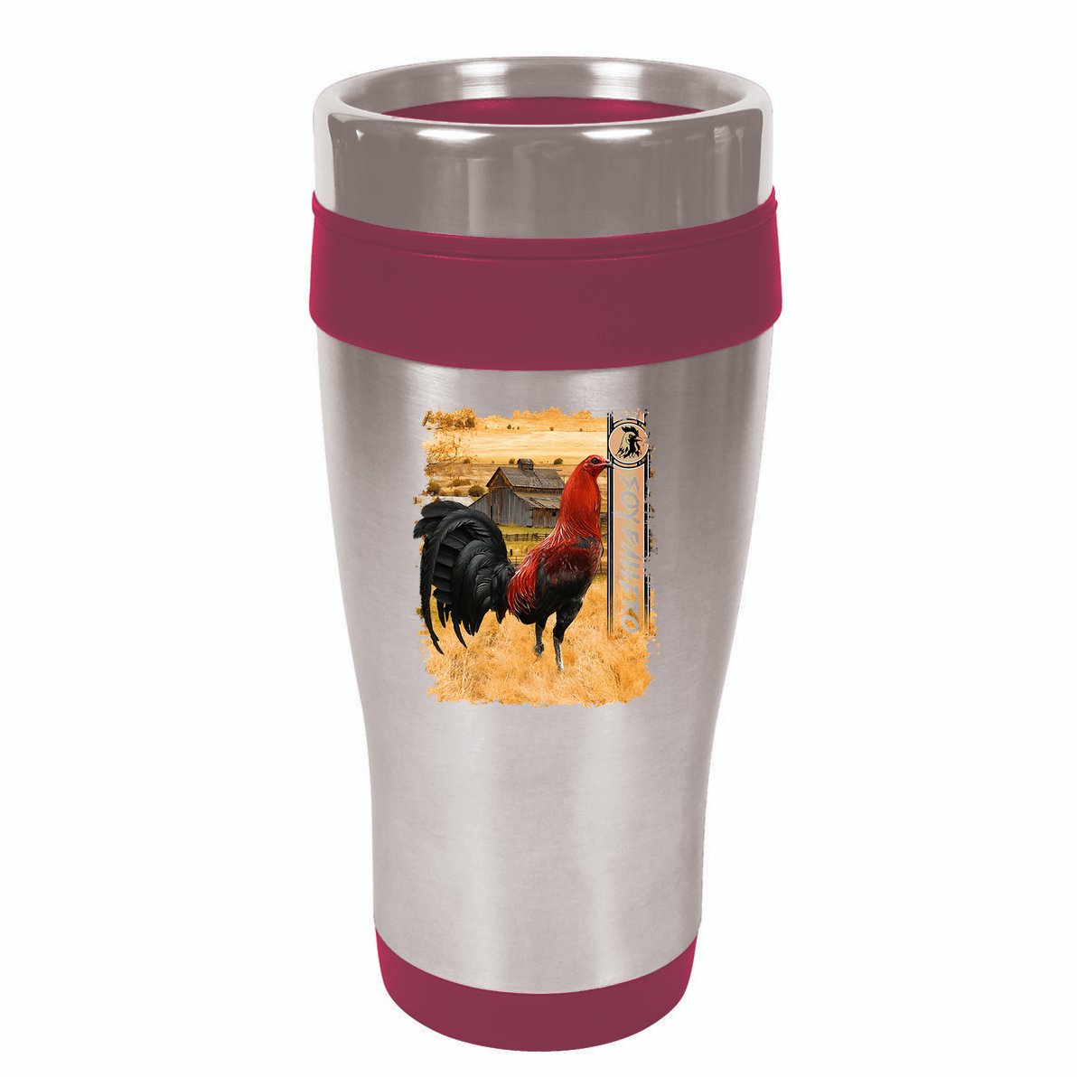Soy Gallero Gamefowl Rooster Cockfighting Enthusiast 16oz Travel Tumbler