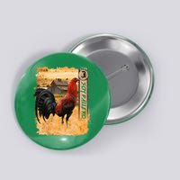 Soy Gallero Gamefowl Rooster Cockfighting Enthusiast Button