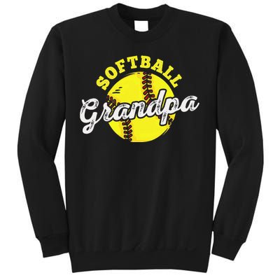 Softball Grandpa Grandfather Father's Day Sweatshirt