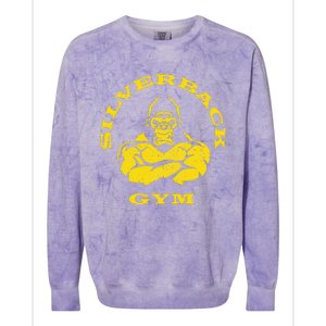 Silverback Gorilla Gym Apparel Powerlifting Strongman Colorblast Crewneck Sweatshirt