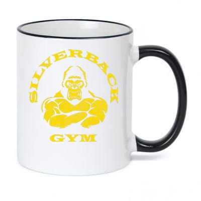 Silverback Gorilla Gym Apparel Powerlifting Strongman 11oz Black Color Changing Mug