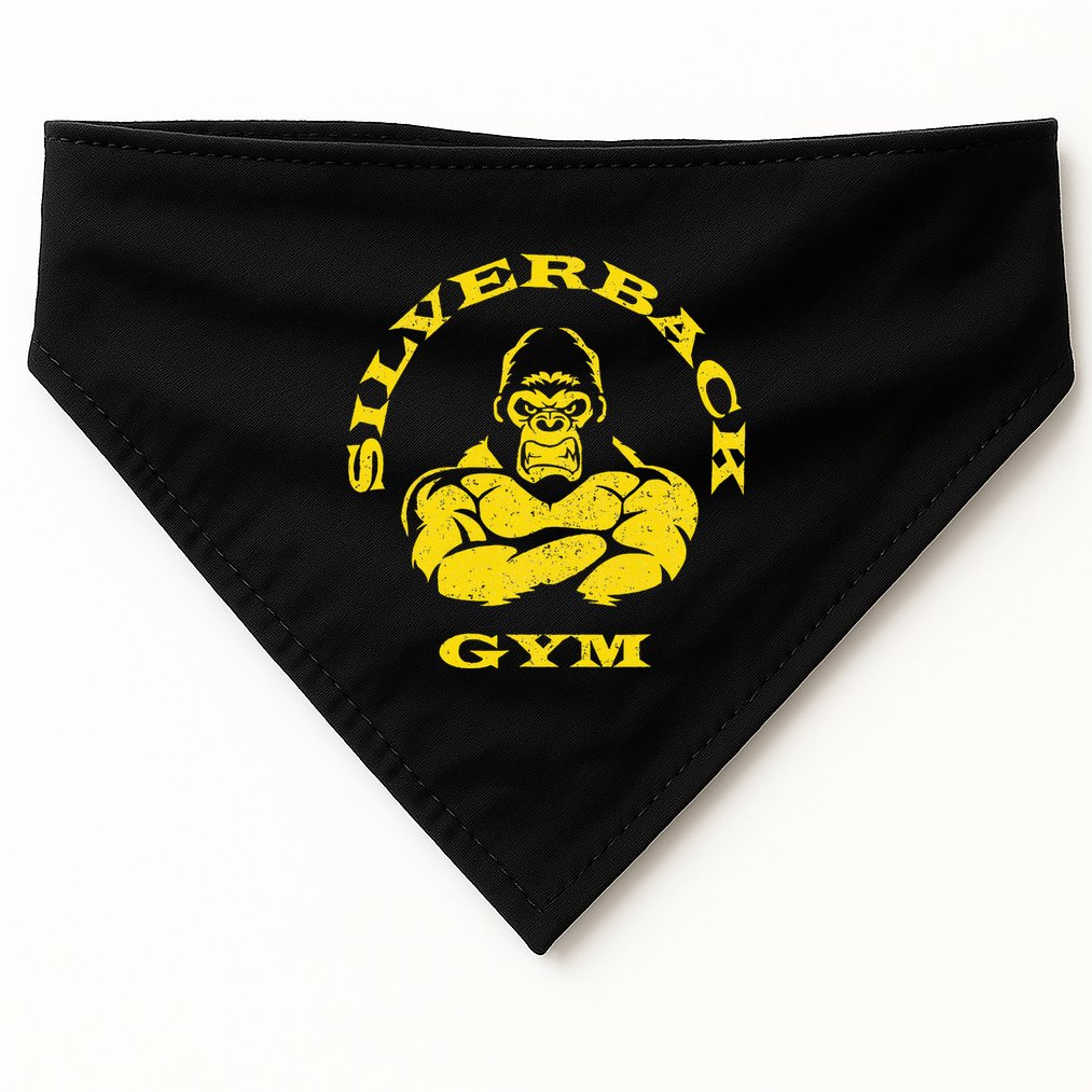 Silverback Gorilla Gym Apparel Powerlifting Strongman USA-Made Doggie Bandana