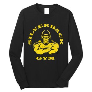 Silverback Gorilla Gym Apparel Powerlifting Strongman Long Sleeve Shirt