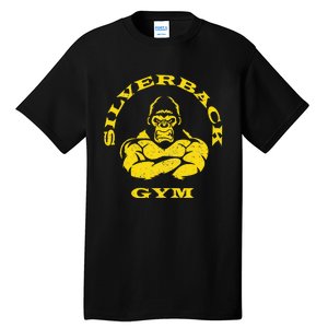 Silverback Gorilla Gym Apparel Powerlifting Strongman Tall T-Shirt