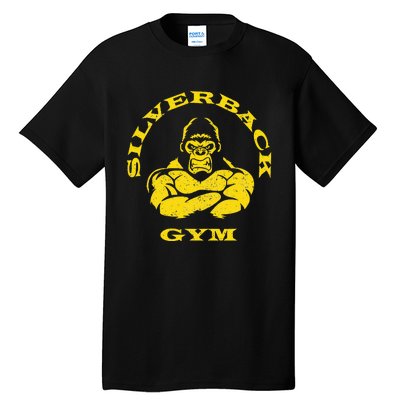 Silverback Gorilla Gym Apparel Powerlifting Strongman Tall T-Shirt