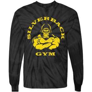 Silverback Gorilla Gym Apparel Powerlifting Strongman Tie-Dye Long Sleeve Shirt