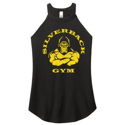 Silverback Gorilla Gym Apparel Powerlifting Strongman Women’s Perfect Tri Rocker Tank