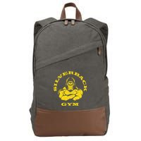 Silverback Gorilla Gym Apparel Powerlifting Strongman Cotton Canvas Backpack