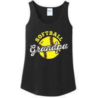 Softball Grandpa Grandfather FatherS Day Ladies Essential Tank