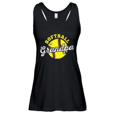 Softball Grandpa Grandfather FatherS Day Ladies Essential Flowy Tank