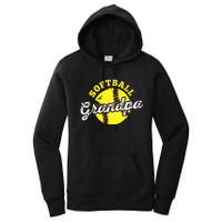 Softball Grandpa Grandfather FatherS Day Women's Pullover Hoodie