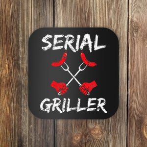 Serien Griller Grilling Master Chef Cook Cooking BBQ Gift Coaster