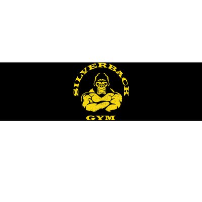 Silverback Gorilla Gym Powerlifting Strongman Bumper Sticker