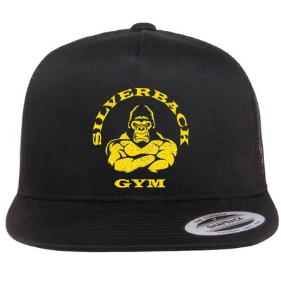 Silverback Gorilla Gym Powerlifting Strongman Flat Bill Trucker Hat