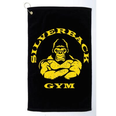 Silverback Gorilla Gym Powerlifting Strongman Platinum Collection Golf Towel