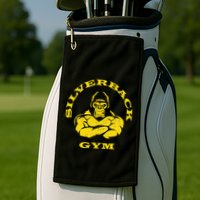 Silverback Gorilla Gym Powerlifting Strongman Golf Towel