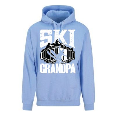 Ski Grandpa Gift Ski Driver Funny Ski Skiing Funny Gift Unisex Surf Hoodie