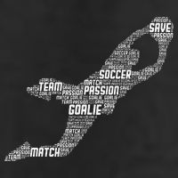 Soccer Goalie Goalkeeper 7 Panel Mesh Trucker Snapback Hat