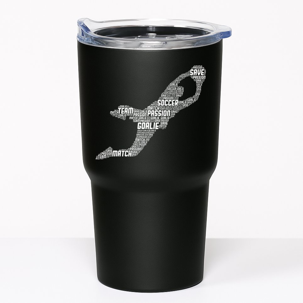 Soccer Goalie Goalkeeper Tumbler