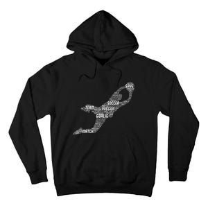 Soccer Goalie Goalkeeper Tall Hoodie