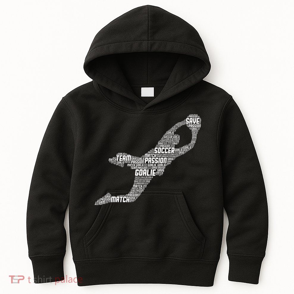 Soccer Goalie Goalkeeper Kids Hoodie