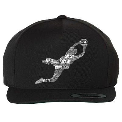 Soccer Goalie Goalkeeper Wool Snapback Cap