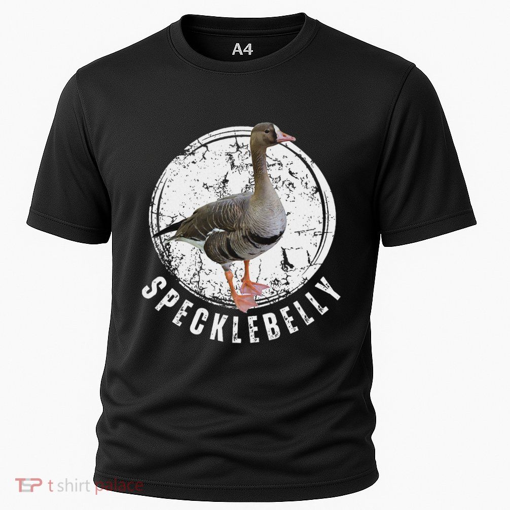 Specklebelly Goose Goose Hunting Speck White Front Performance Shirt