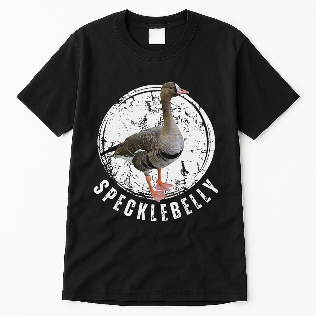 Specklebelly Goose Goose Hunting Speck White Front Tall T-Shirt