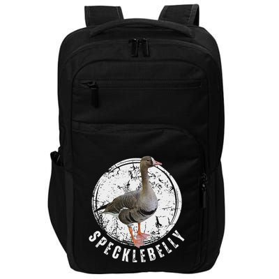 Specklebelly Goose Goose Hunting Speck White Front Impact Tech Backpack