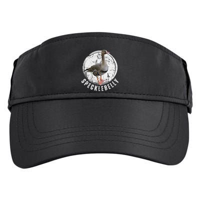 Specklebelly Goose Goose Hunting Speck White Front Adult Drive Performance Visor