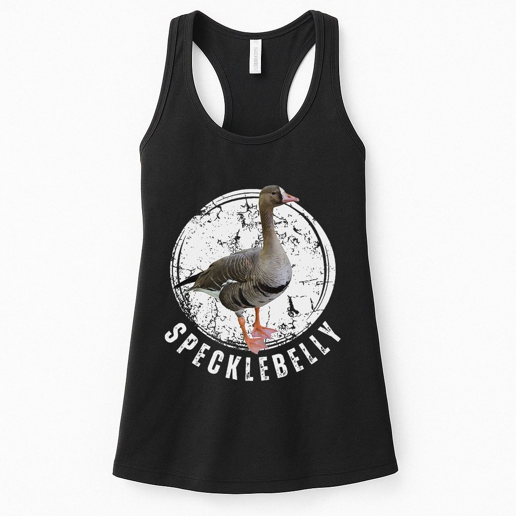 Specklebelly Goose Goose Hunting Speck White Front Womens Tank Top