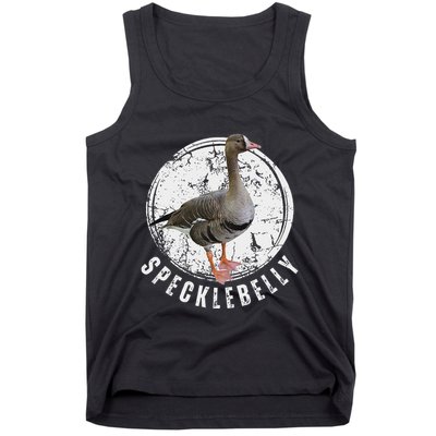 Specklebelly Goose Goose Hunting Speck White Front Tank Top