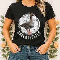 Specklebelly Goose Goose Hunting Speck White Front Womens T-Shirt