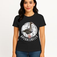 Specklebelly Goose Goose Hunting Speck White Front Womens T-Shirt