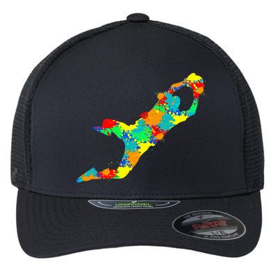 Soccer Goalie Goalkeeper Flexfit Unipanel Trucker Cap