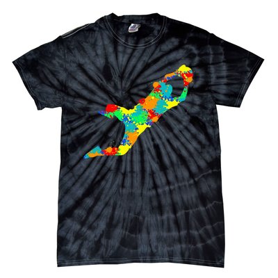 Soccer Goalie Goalkeeper Tie-Dye T-Shirt