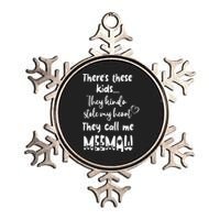 Special Grandma Grandmother These Call Me MeeMaw Metallic Star Ornament