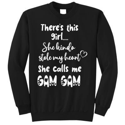 Special Grandma Grandmother This Girl Calls Me Gam Gam Sweatshirt