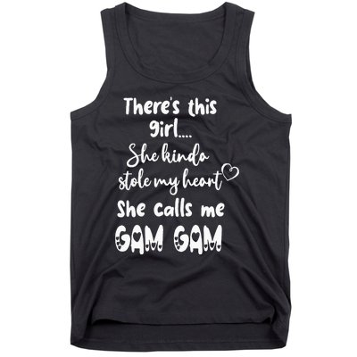 Special Grandma Grandmother This Girl Calls Me Gam Gam Tank Top