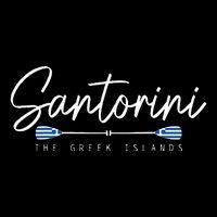 Santorini Greece Greek Flag Holiday Souvenir Cooling Performance Crew T-Shirt